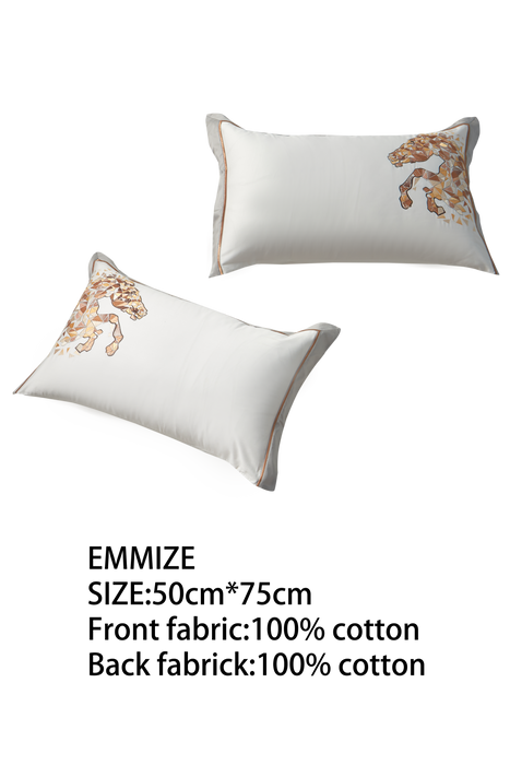 Star horse(white)——Embroidery pillowcase