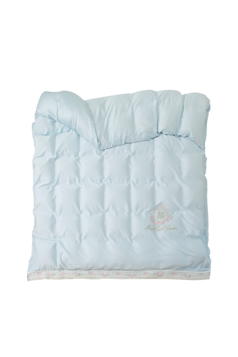 Monroe(blue)——Embroidery quilt cover