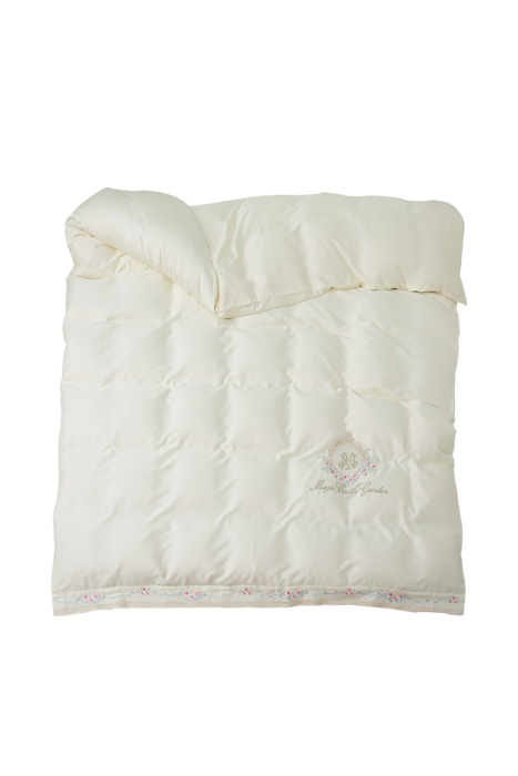 Monroe(Beige white)——Embroidery quilt cover