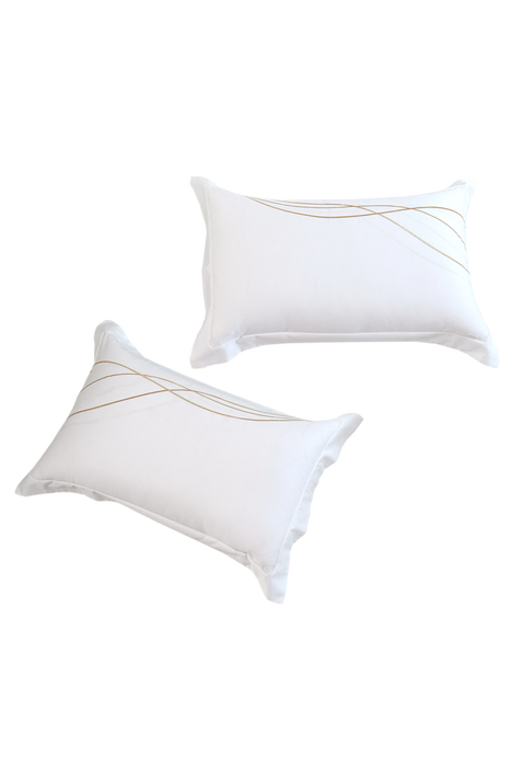 Whale dream (white)——Embroidery pillowcase